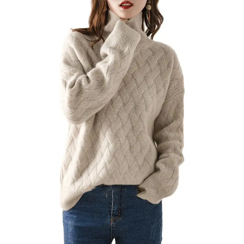 Penelope Cashmere Pullover Sweater