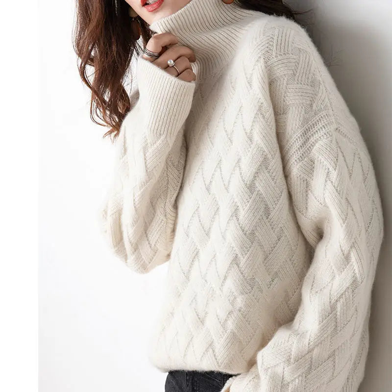 Penelope Cashmere Pullover Sweater