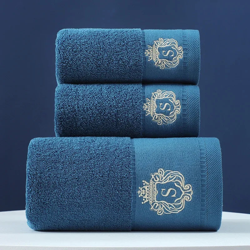 Luxury 3pcs Cotton Towel Set