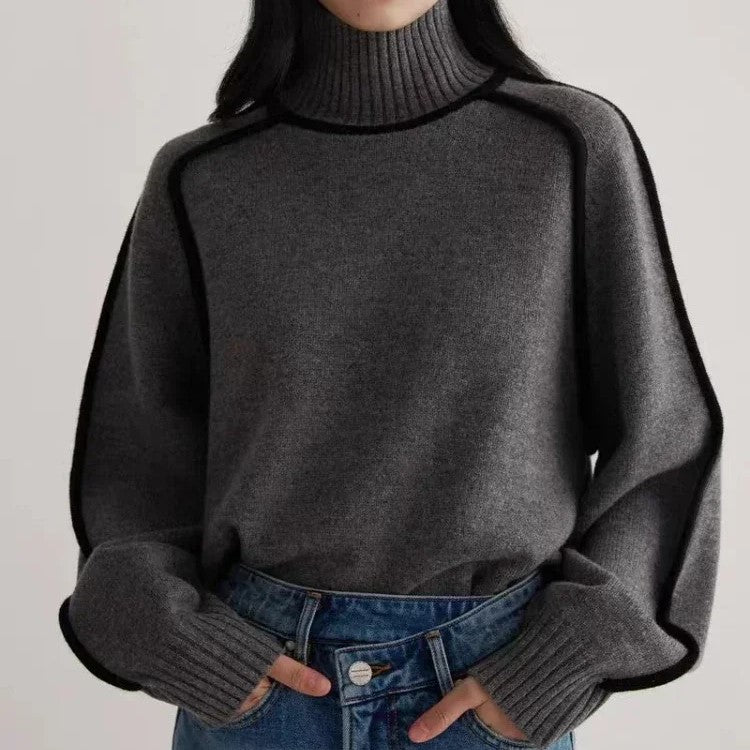 Elisa Knitted Turtleneck Sweater