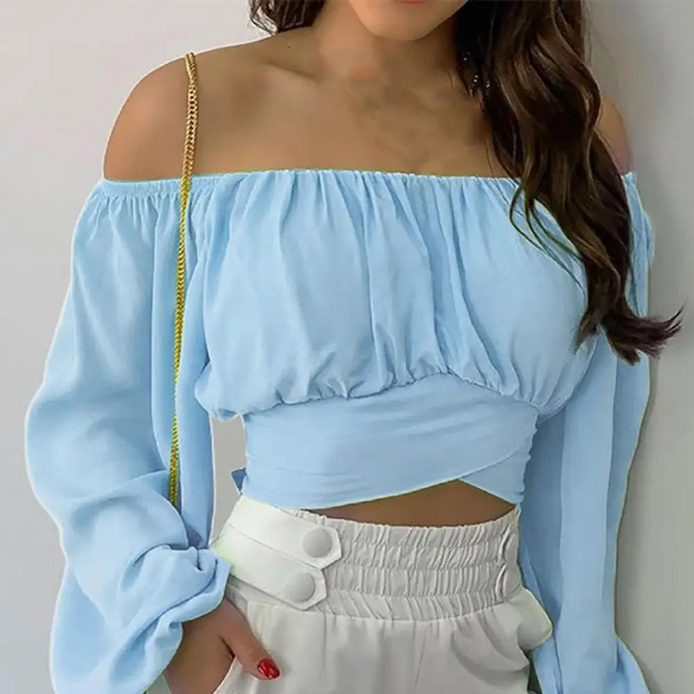 Zolita Off-Shoulder Ruched Dress