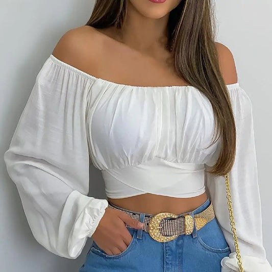 Zolita Off-Shoulder Ruched Dress