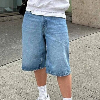 Zay Baggy Denim Jeans Shorts