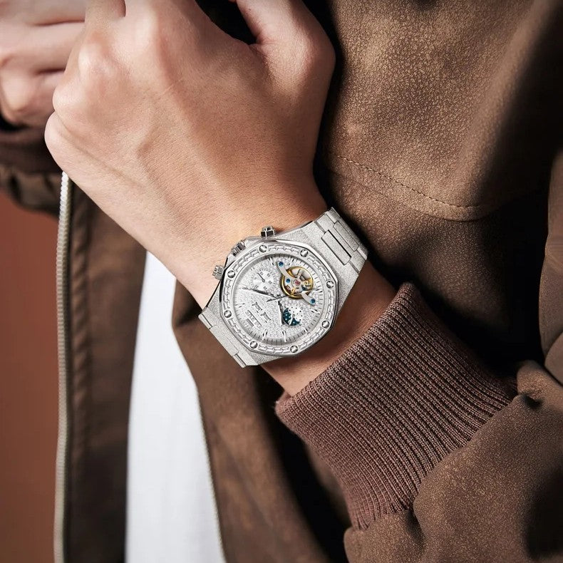 Tourbillon Moon Phase Automatic Watch