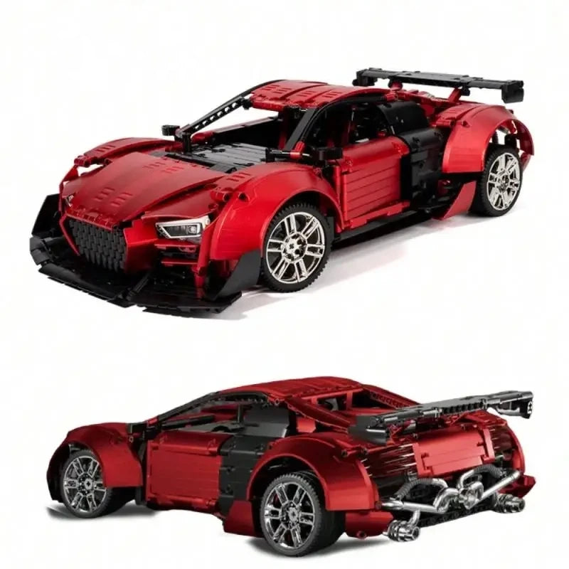 2641PCS SuperCar Building Block Model