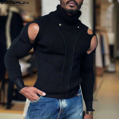 Sterling High Neck Pullover Sweater