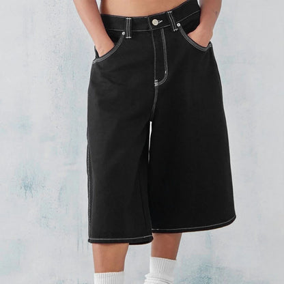 Zay Baggy Denim Jeans Shorts