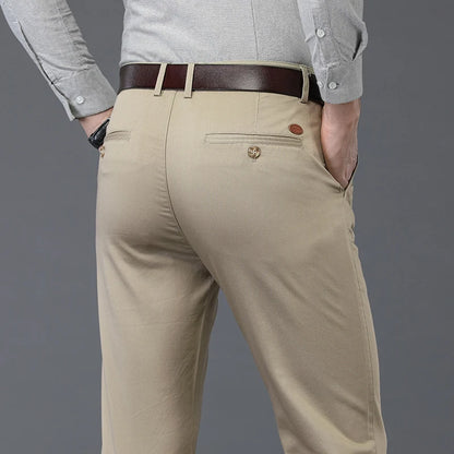 Ethan Business Casual Cotton Pants