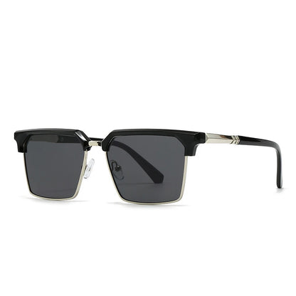 Retro-Style Square Gradient Sunglasses