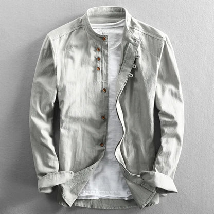 Shinjo Linen Cotton Harajuku-Style Shirt