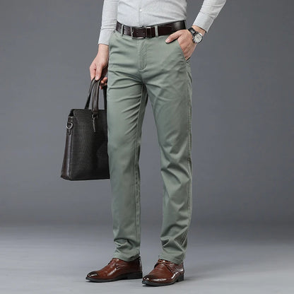 Ethan Business Casual Cotton Pants