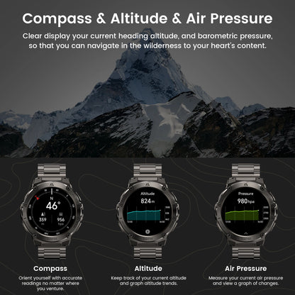 GPS SmartWatch 5ATM Bluetooth