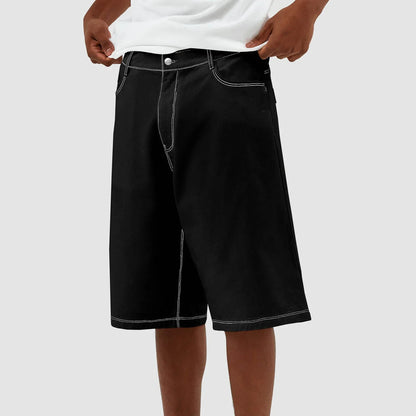 Zay Baggy Denim Jeans Shorts