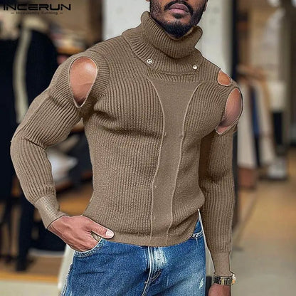 Sterling High Neck Pullover Sweater