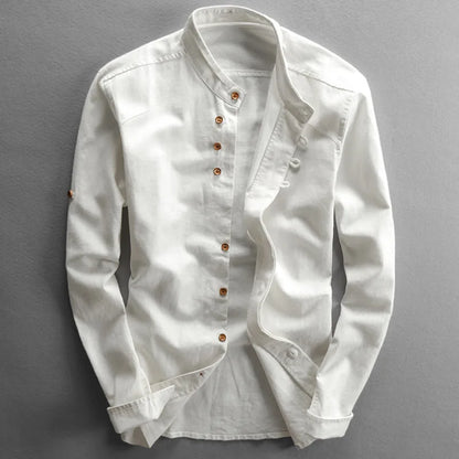 Shinjo Linen Cotton Harajuku-Style Shirt
