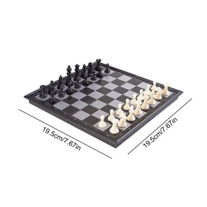 Portable Magnetic International Chess Game