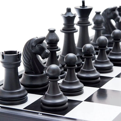 Portable Magnetic International Chess Game