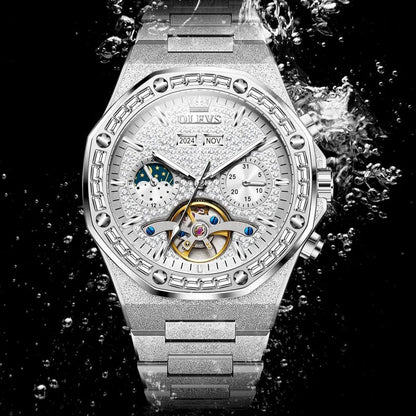 Tourbillon Moon Phase Automatic Watch