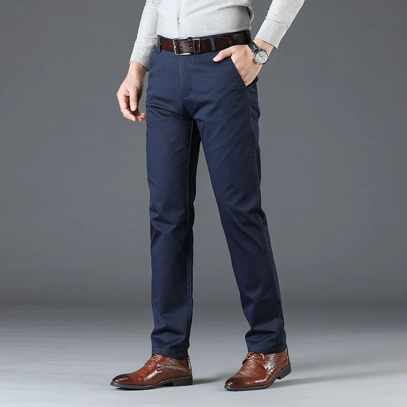 Ethan Business Casual Cotton Pants