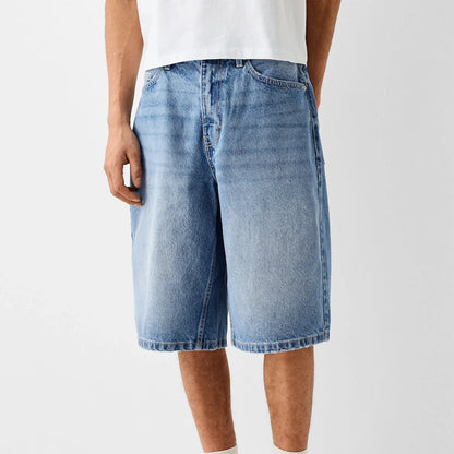 Zay Baggy Denim Jeans Shorts