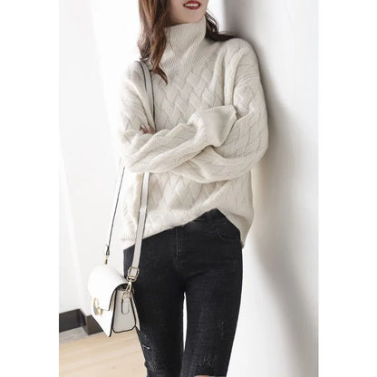 Penelope Cashmere Pullover Sweater