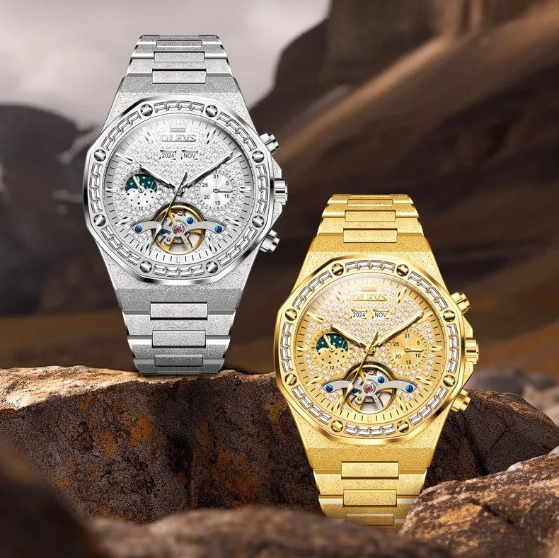 Tourbillon Moon Phase Automatic Watch