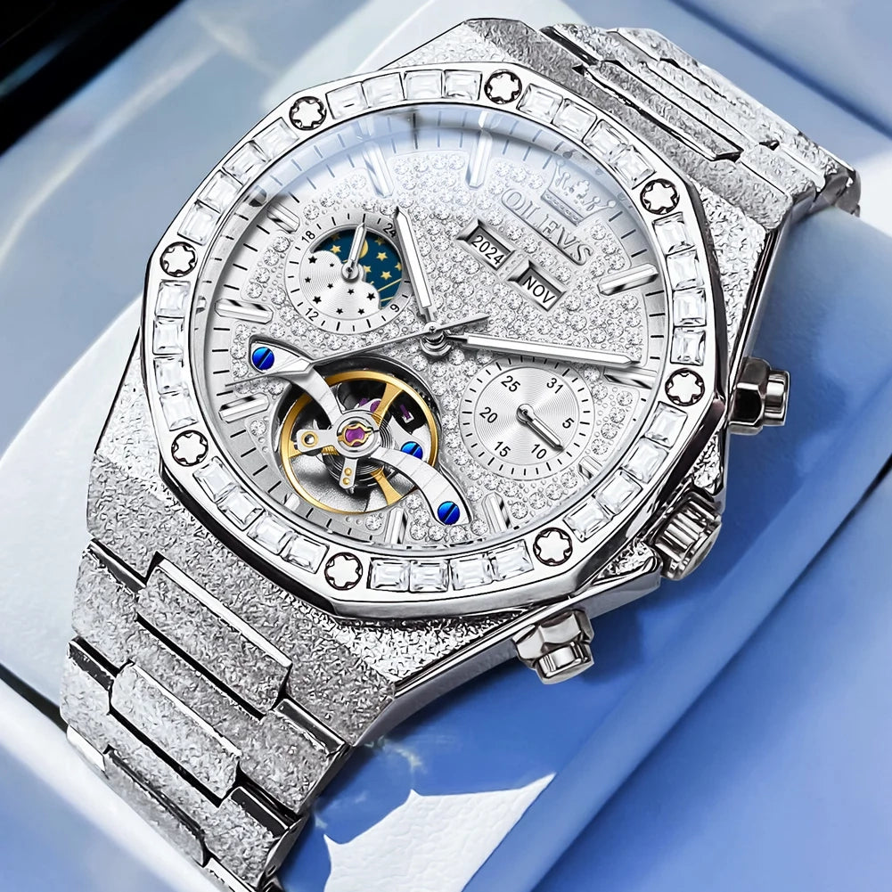 Tourbillon Moon Phase Automatic Watch