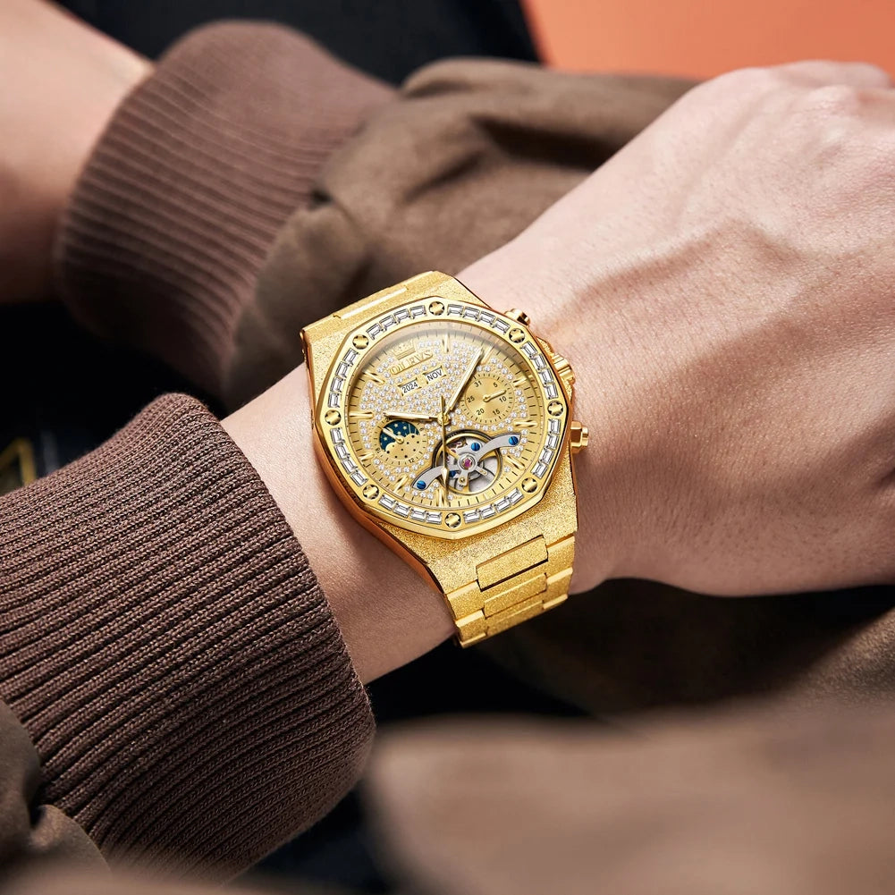 Tourbillon Moon Phase Automatic Watch