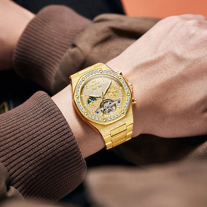 Tourbillon Moon Phase Automatic Watch