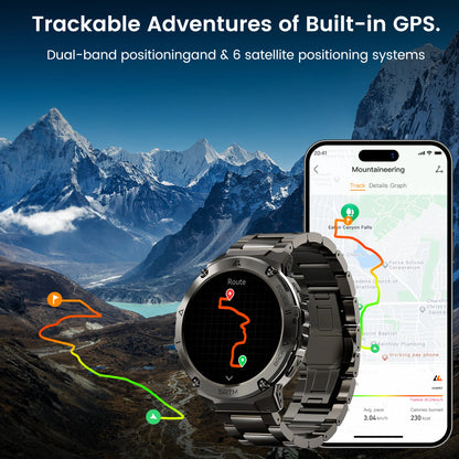 GPS SmartWatch 5ATM Bluetooth