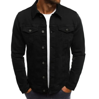 Gunner Trucker-Style Denim Jacket