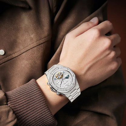 Tourbillon Moon Phase Automatic Watch