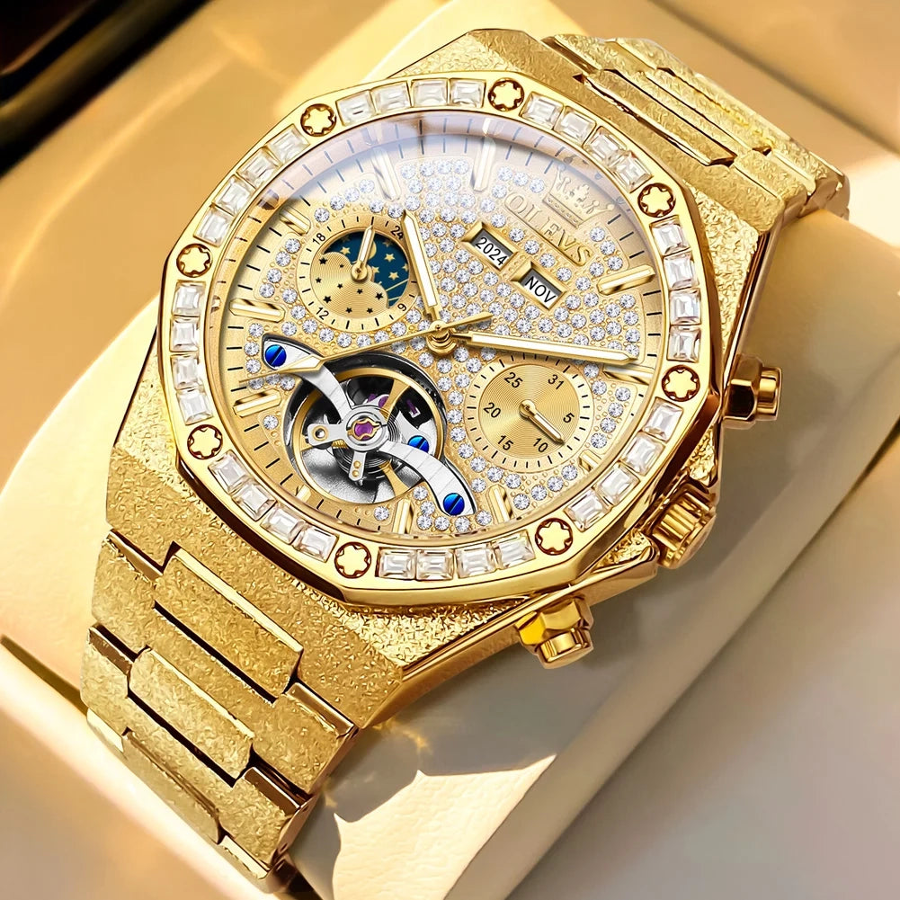 Tourbillon Moon Phase Automatic Watch