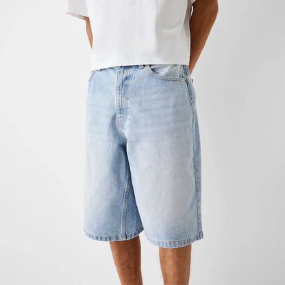 Zay Baggy Denim Jeans Shorts