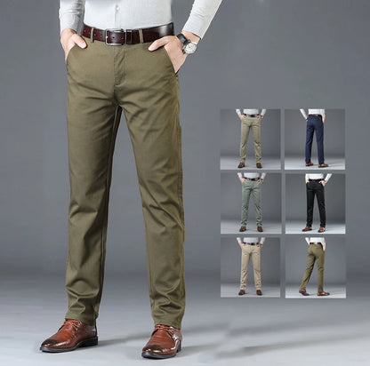 Ethan Business Casual Cotton Pants