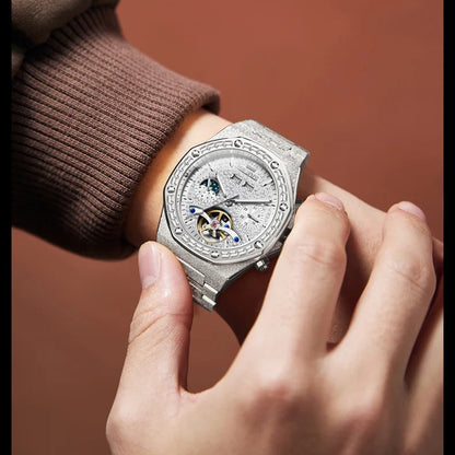 Tourbillon Moon Phase Automatic Watch