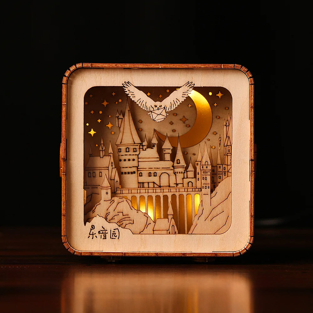 3D Wooden DIY Puzzle